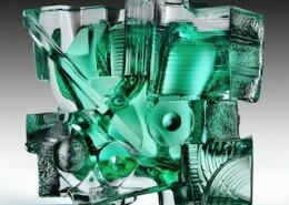 Michael Mikula, Glass Artist from Cleveland, OH, creates architectural blown glass and metal sculptures inspired by urban energy and built environment.